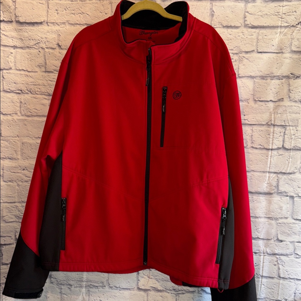 Wrangler Red and Black Performance Jacket